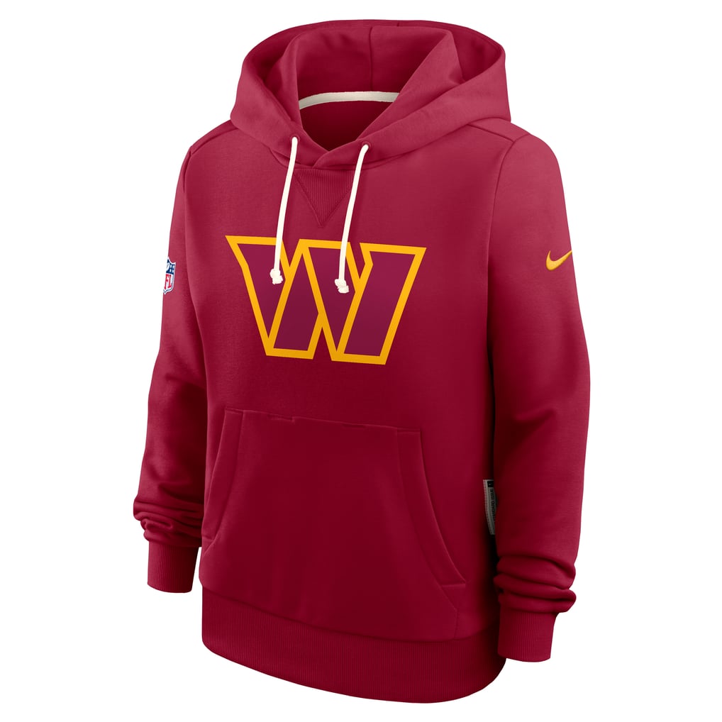 Washington Commanders Nike Women's Sideline Standard Issue Initial Home Dri-FIT Hoodie - Burgundy